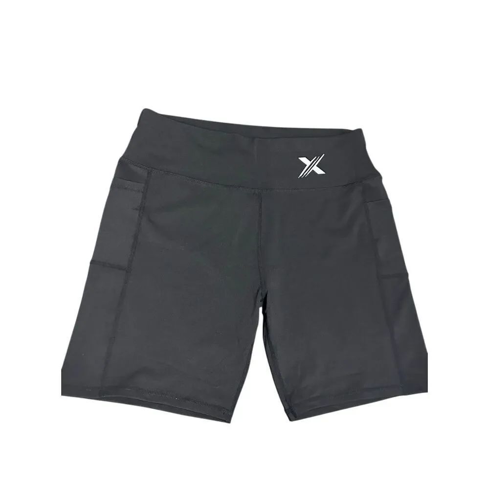 Extreme Fit Black Training Athletic Shorts Women’s Size 2XL Pockets